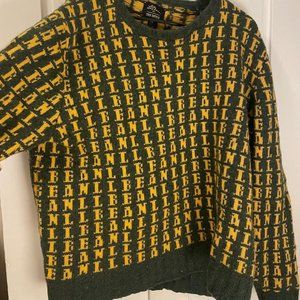 LL Bean / Todd Snyder Logo Sweater